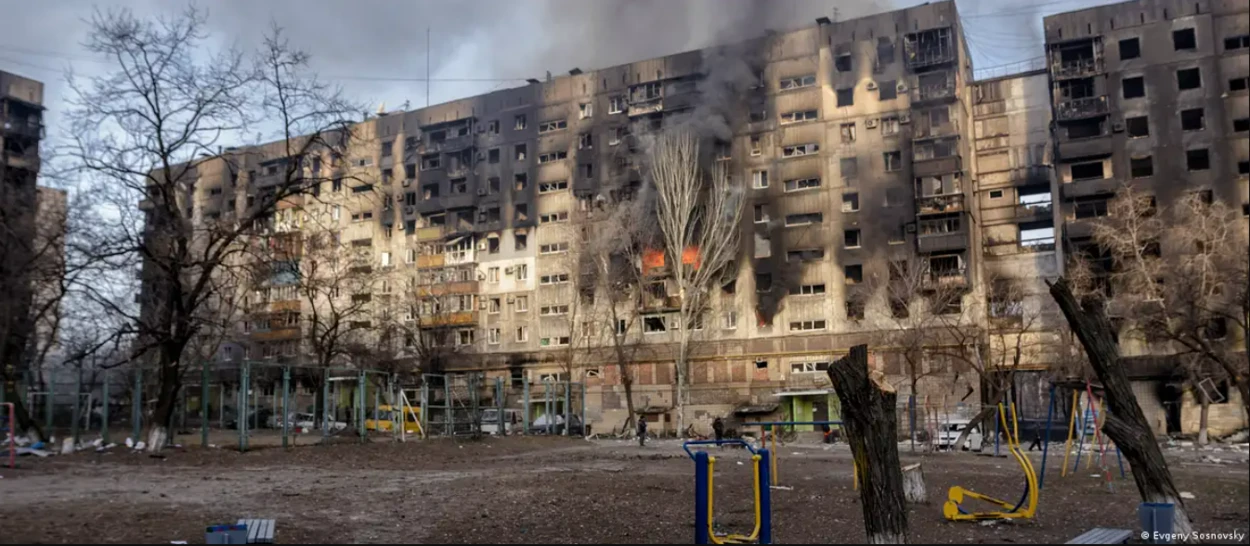 За даними ООН, 90% будівель у Маріуполі були пошкоджені або зруйновані під час облоги 2022 року