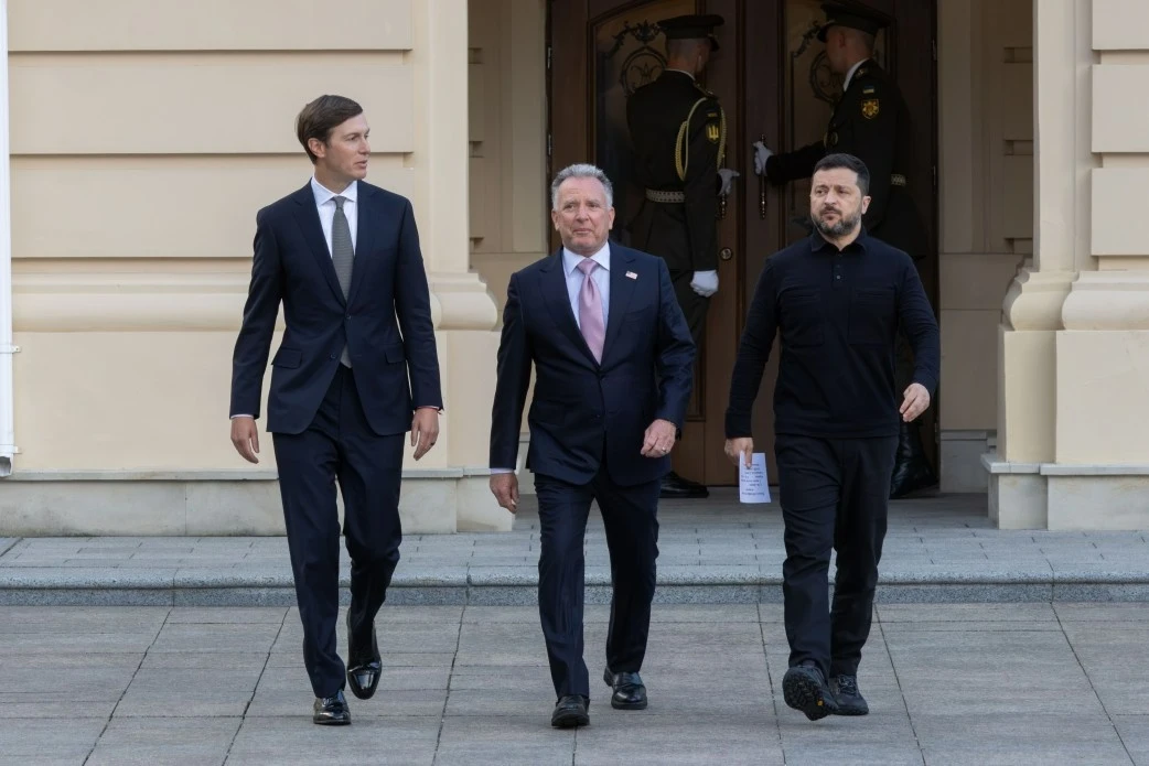 Стів Віткофф та Джаред Кушнер у Києві зустрілися із Володимиром Зеленським