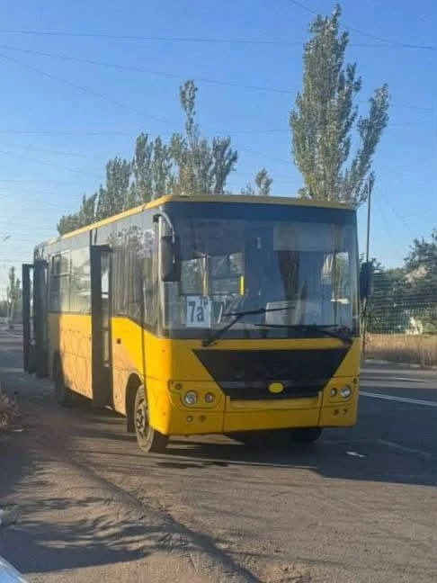 Росіяни зранку атакували дроном рейсовий автобус у Краматорську