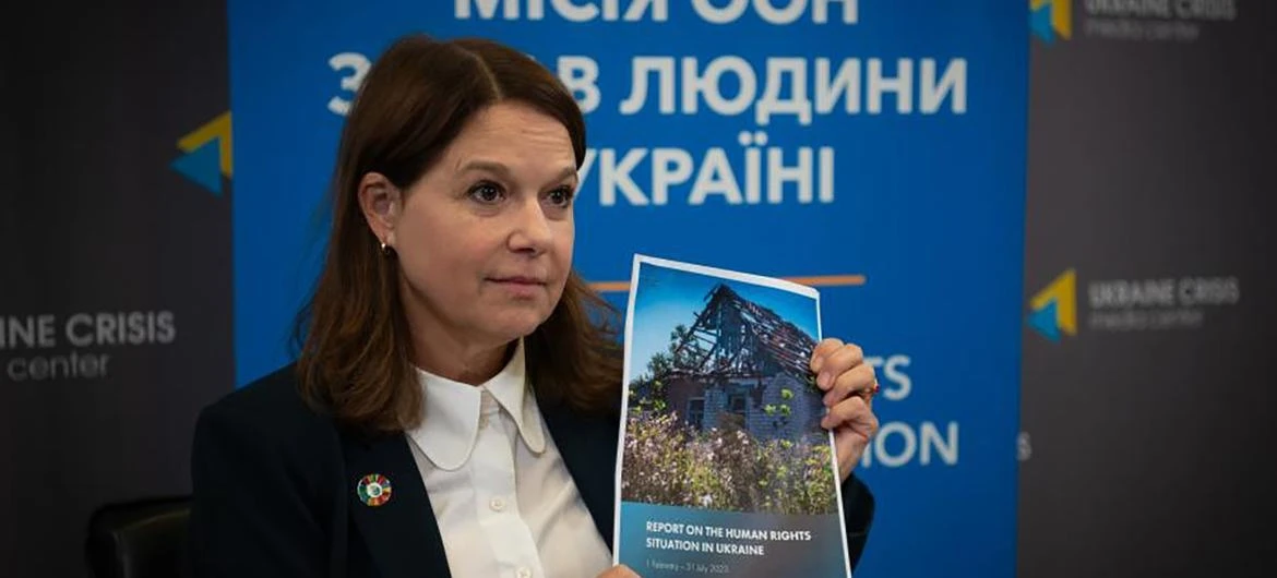 Керівниця Моніторингової місії ООН з прав людини в Україні Даніель Белл