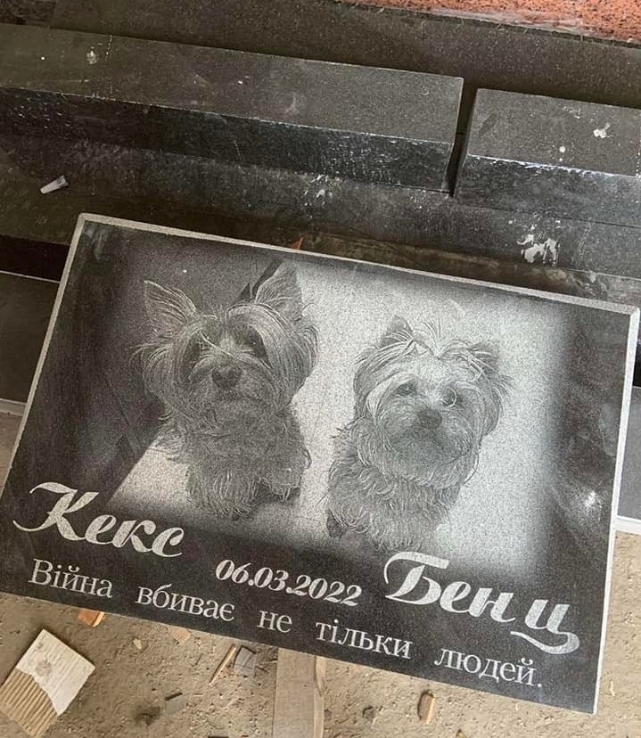 Загиблі собаки родини Перебийніс