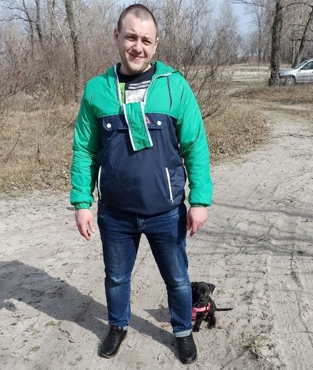 Тарас із маленькою К’ярою