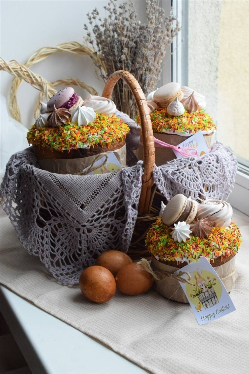 Паски, які Юля готує на Великдень