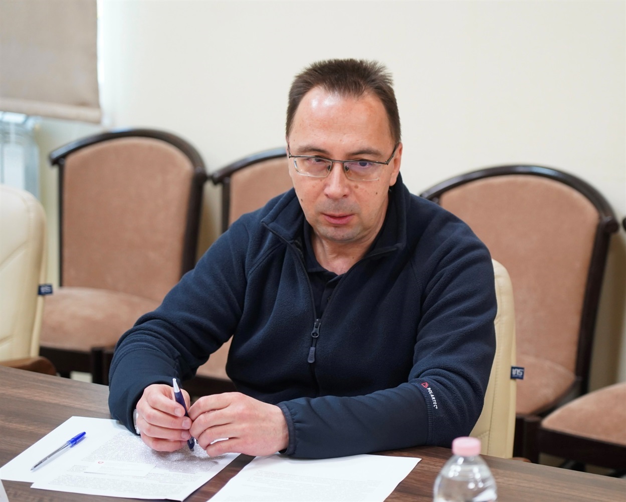Сергій Добряк, голова Покровської військової адміністрації
