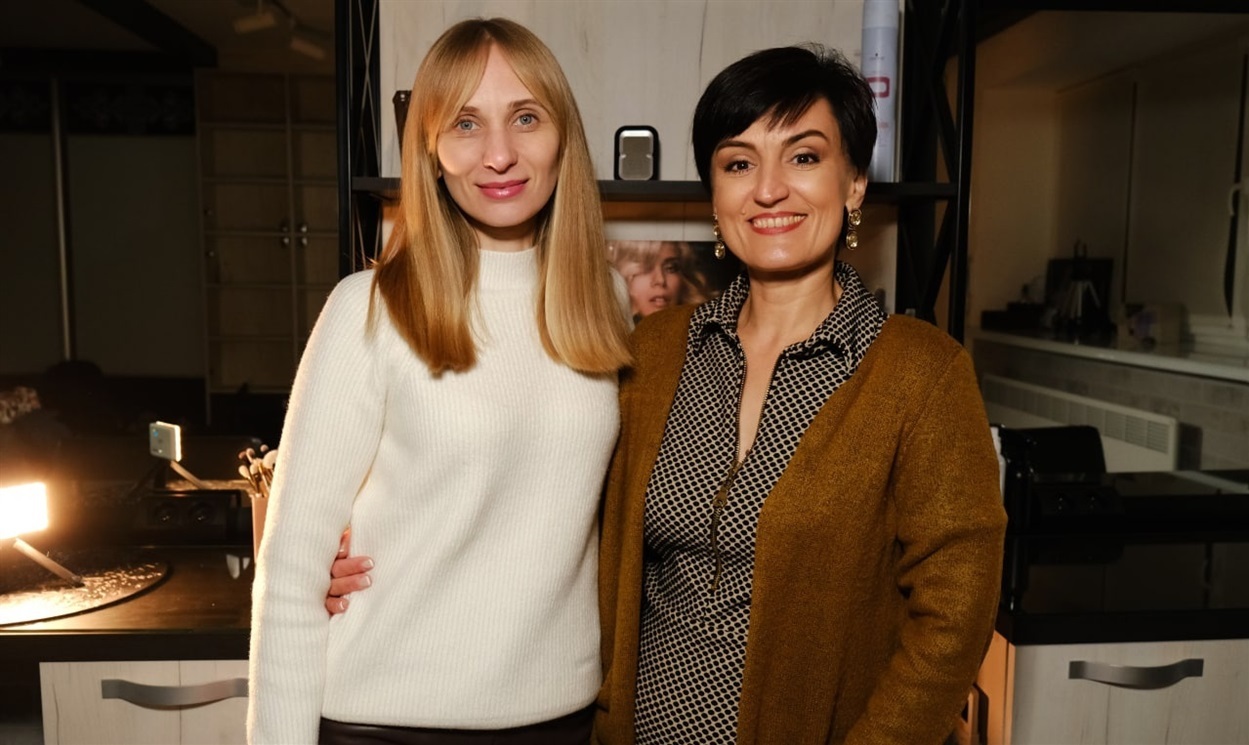 Оксана Домну і Ольга Хома