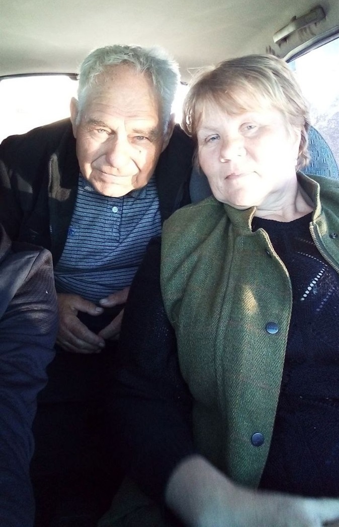 Цю світлину свекри Тетяни надіслали з Гороб'ївки, коли ще можна було зловити зв'язок українського оператора