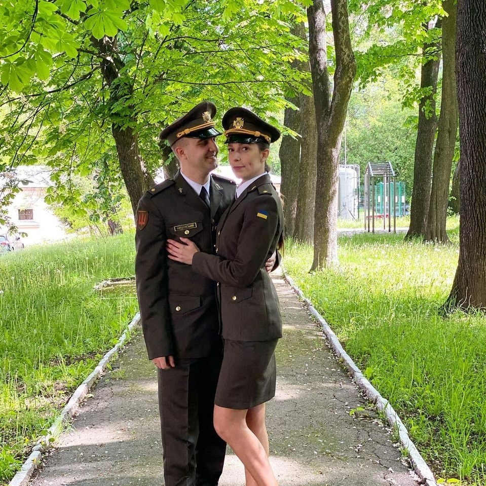 Ніна з коханим Андрієм