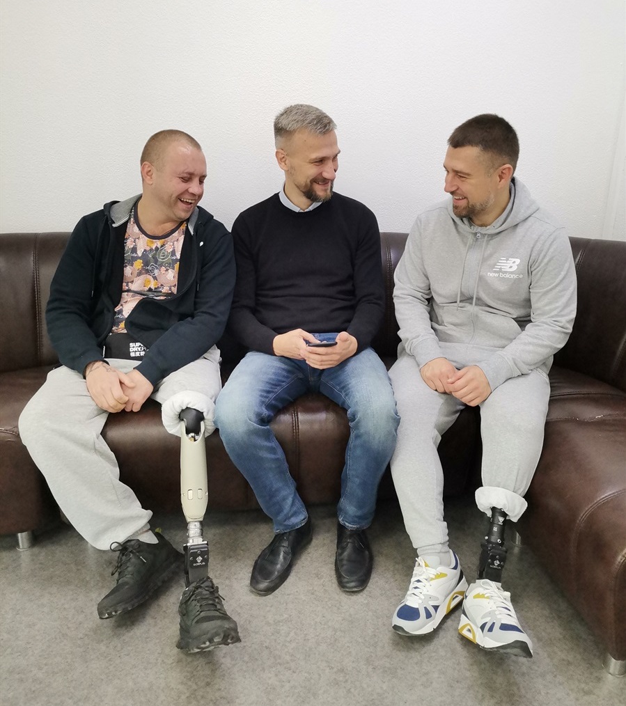 Євген, Андрій Овчаренко та Олександр