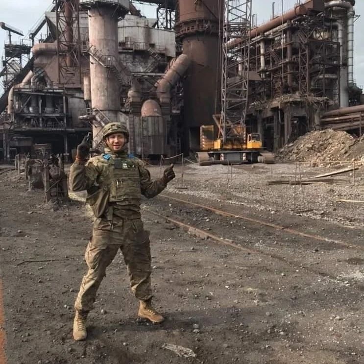 Михайло на "Азовсталі"