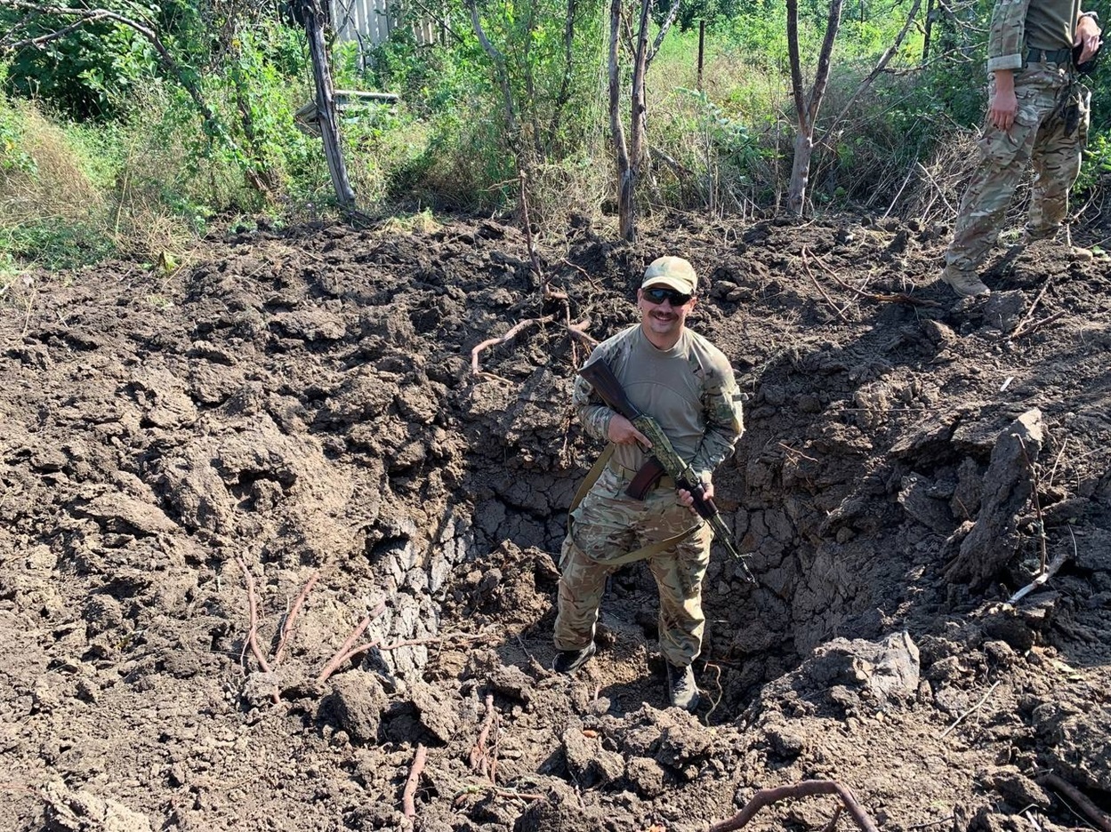 Андрій пішов боротися за волю і свободу українців ще у 2014. Водяне, 2021 рік