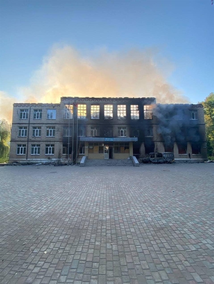 Влучання у гуманітарний штаб, де Елеонора тримала переноски для евакуації котів