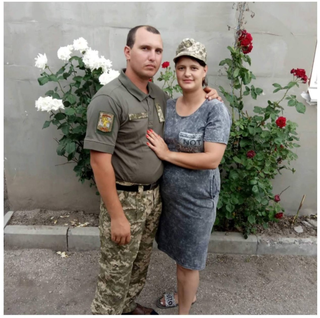 Брат Марії Олег Нечаєв з дружиною