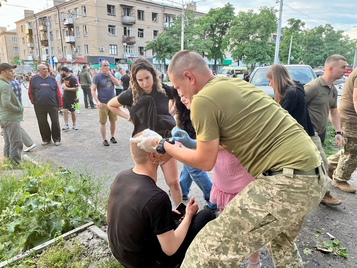 Станом на 11:00 відомо про 9 загиблих та 56 поранених у Краматорську