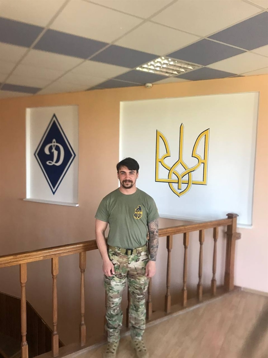 Андрій на базі "Азову" у Юр'ївці