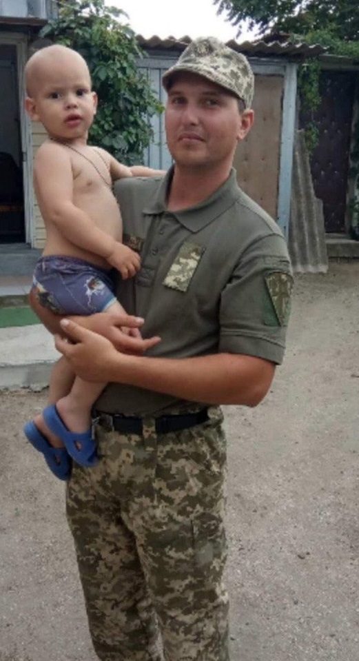 Олег із сином