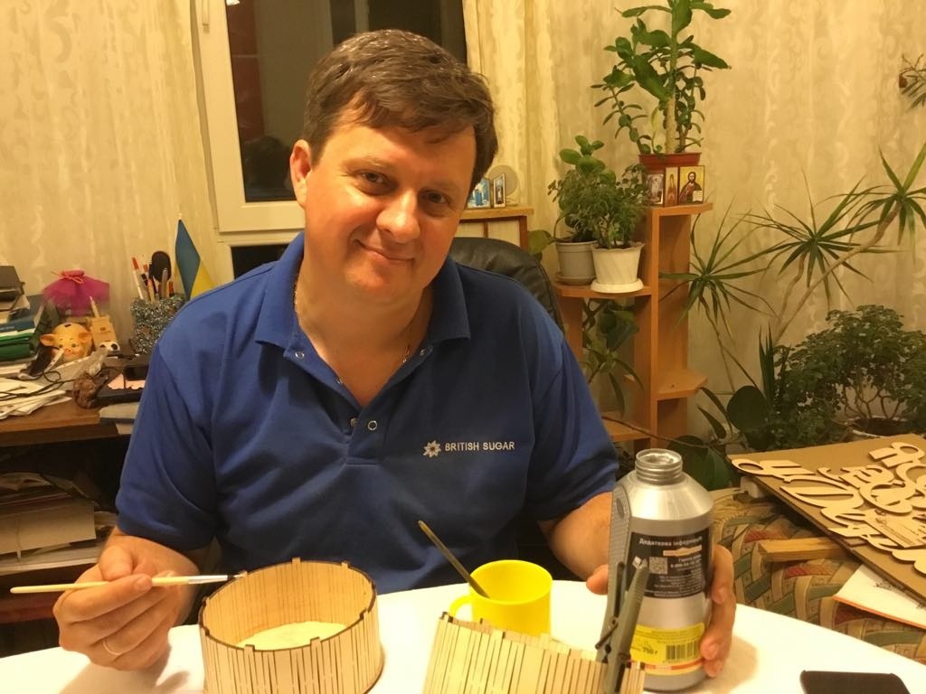 Дмитро Поколенко за роботою
