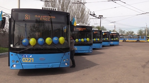 Запуск троллейбусов на автономном ходу в микрорайон Лазурный