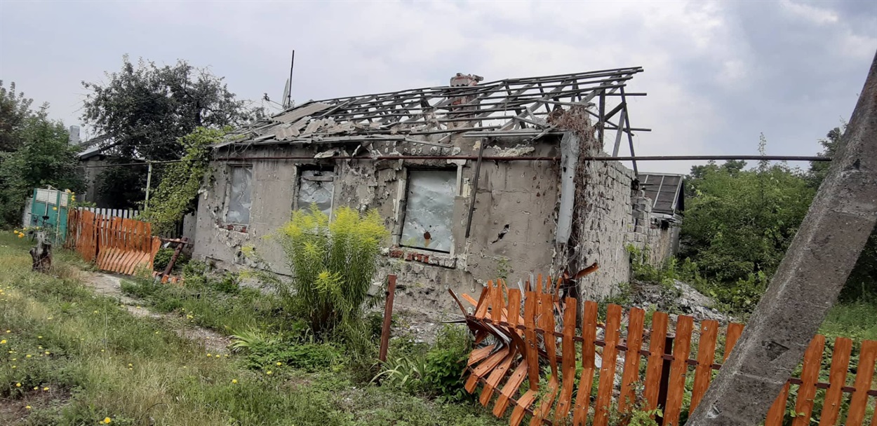 Жилье в Опытном практически разрушено