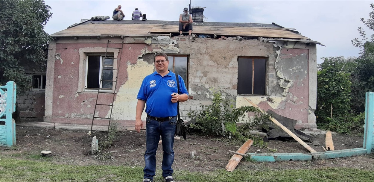 Восстановление крыши в Опытном