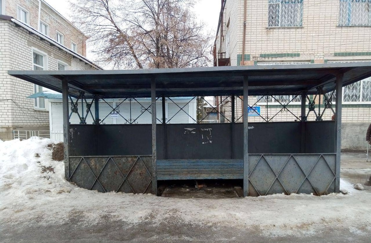 Так остановка выглядела раньше