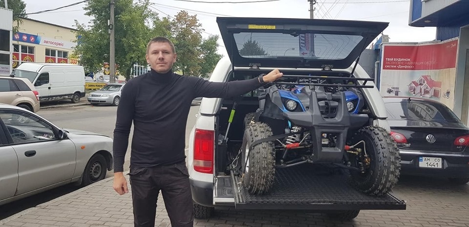 Серж Марко и квадроцикл для Дарьи