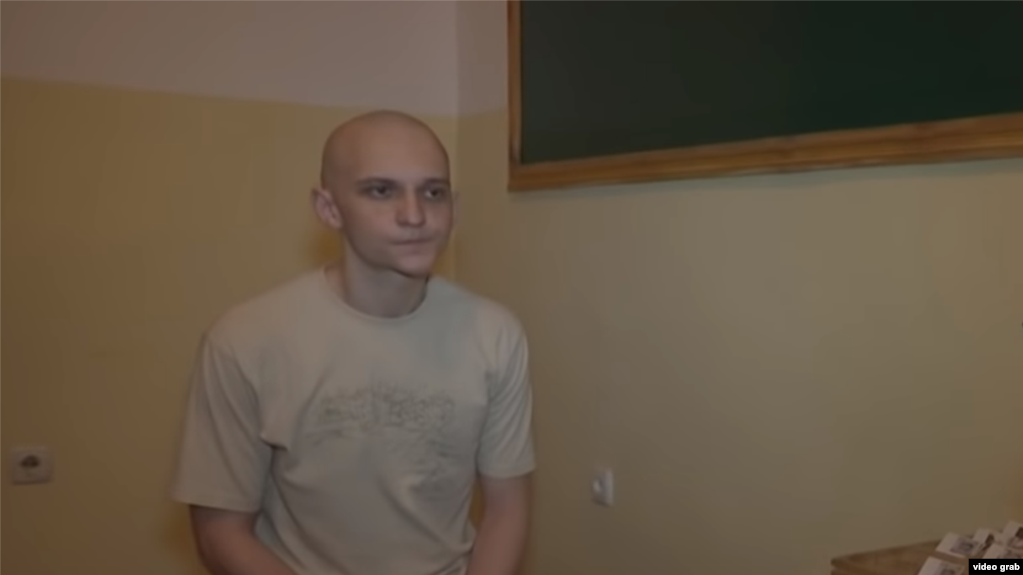 Александр Кориньков на видео российского канала «ТВ Центр»