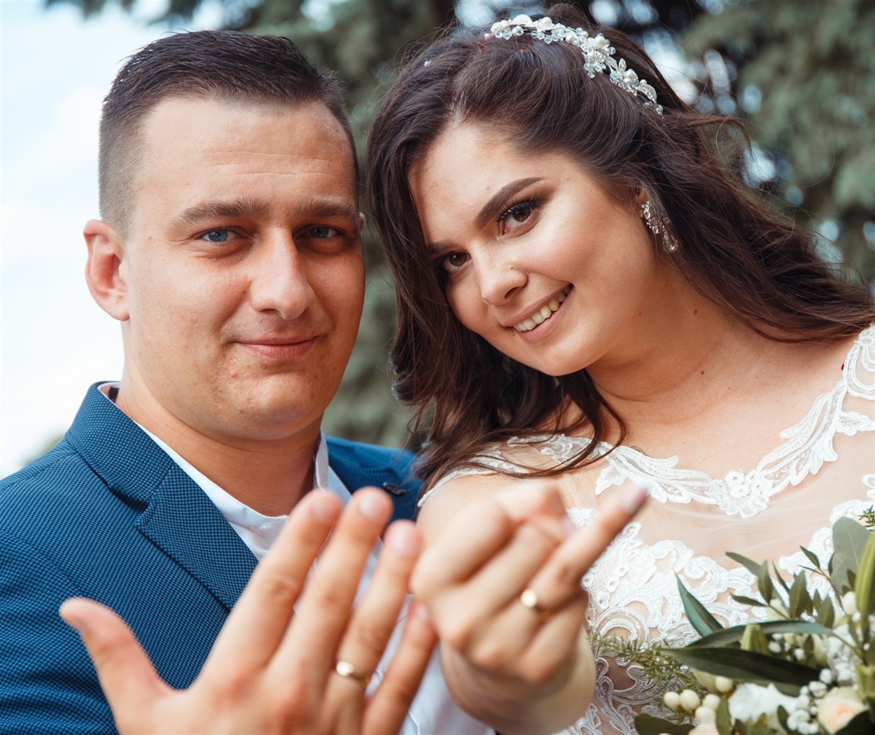 Валерия Мандрова с мужем