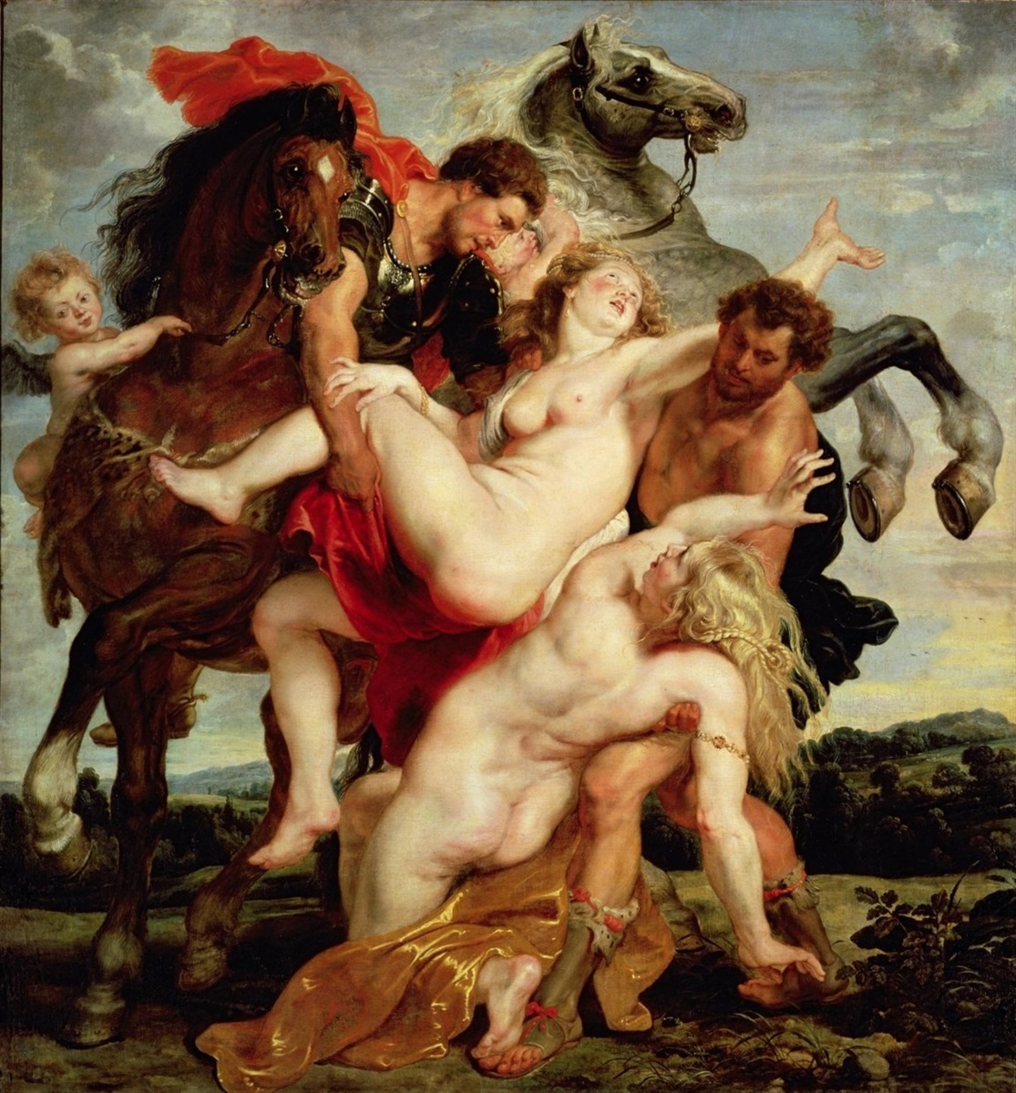 Пітер Пауль Рубенс, "Викрадення доньок Левкіппа", 1617-1618 роки