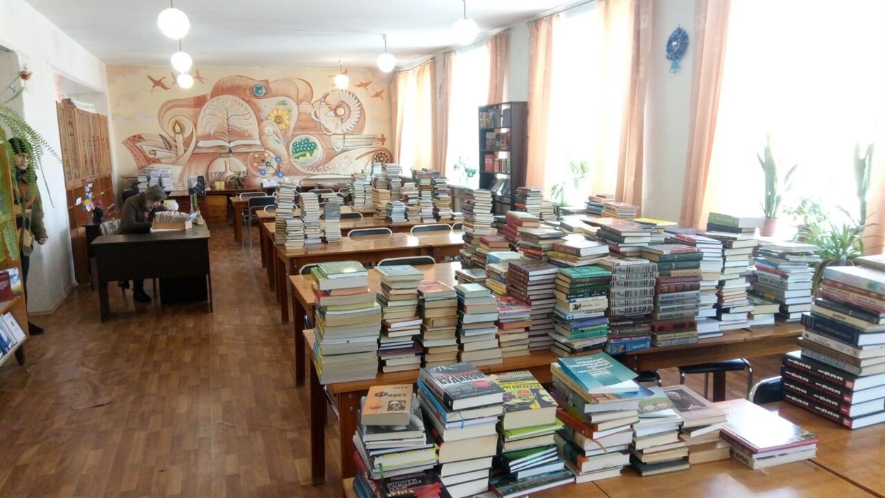 За півтора місяця для Бібліотеки української книги зібрали близько 1000 книг