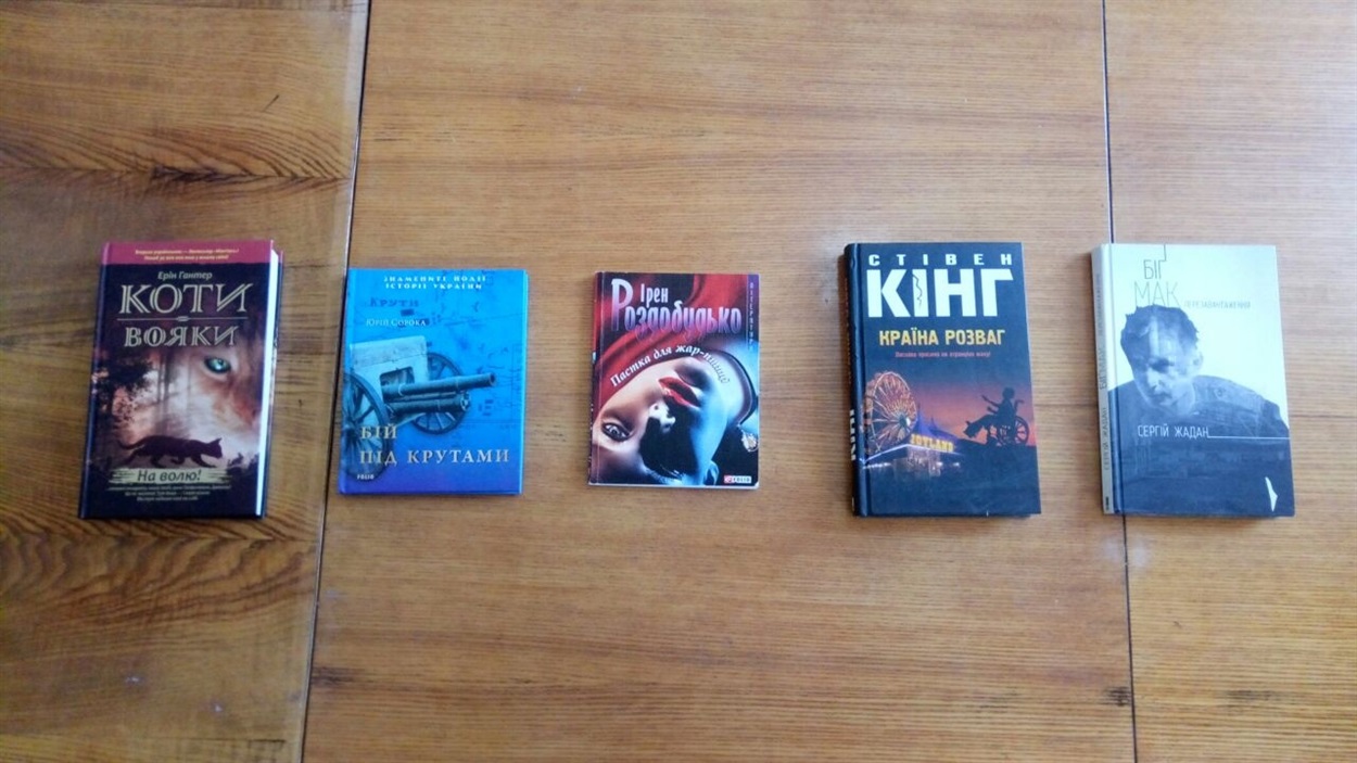 Топ-5 книжок з Бібліотеки української книги в Сєвєродонецьку
