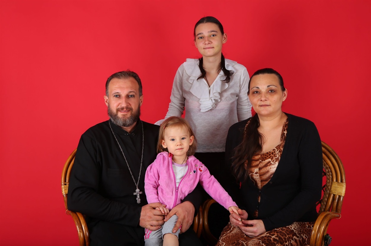 Олександр Солдатенко з родиною