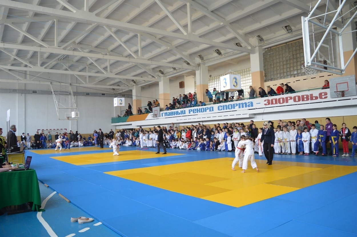 У школі олімпійського резерву «Олімпійська надія» проходить змагання дзюдоїстів