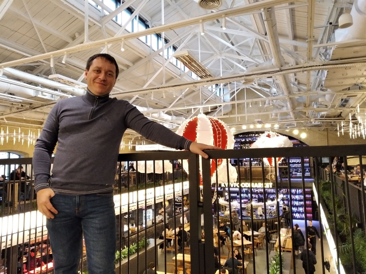 Максим Новохатский на Kyiv Food Market