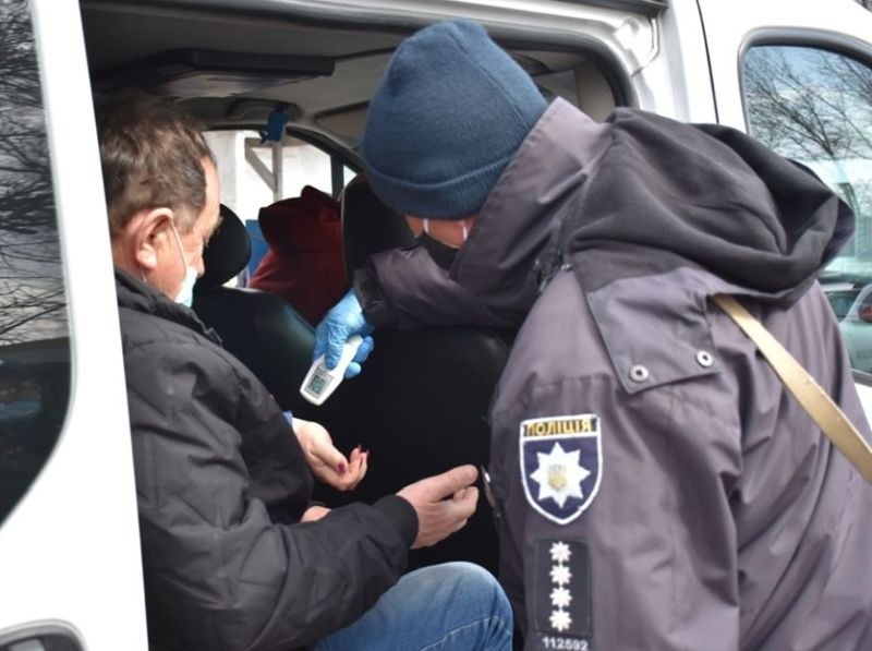 Температурный скрининг на блокпосту в Долине