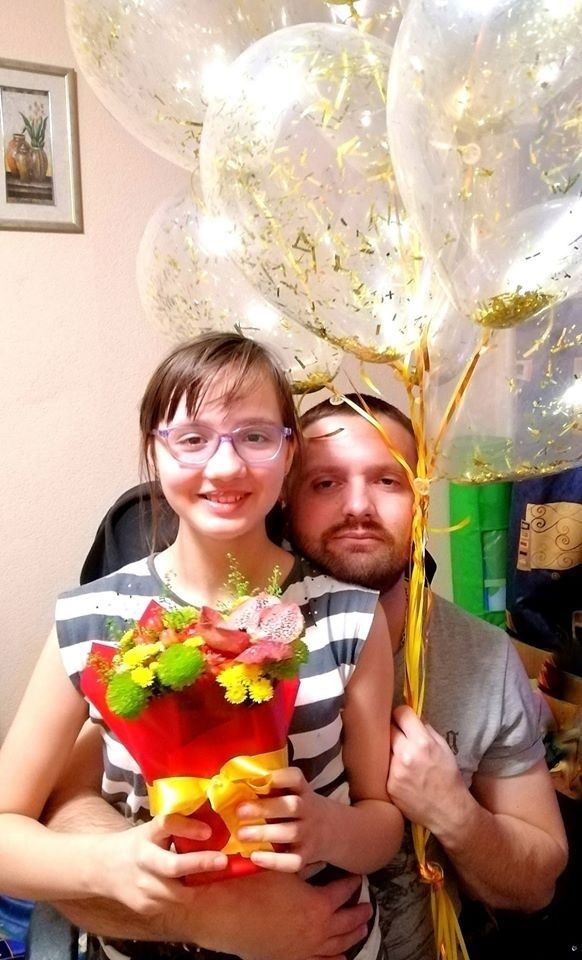 16 марта Даше Водиновой исполнилось 10 лет. На фото она с отцом Иваном