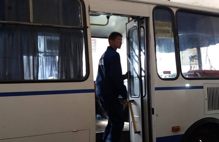 Автобус в Краматорске 