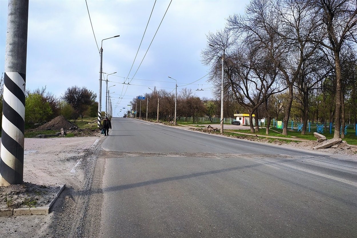 Проспект Олексы Тихого в Краматорске