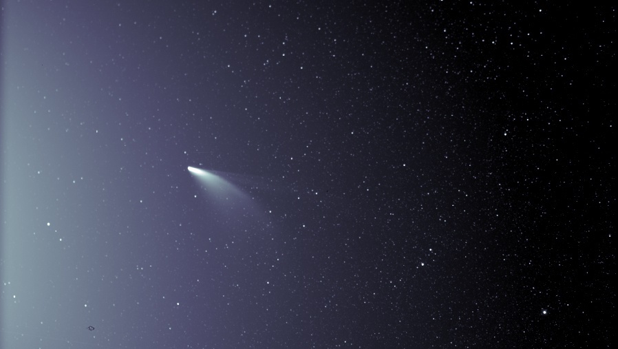 Комета C/2020 F3 (NEOWISE). Снимок NASA