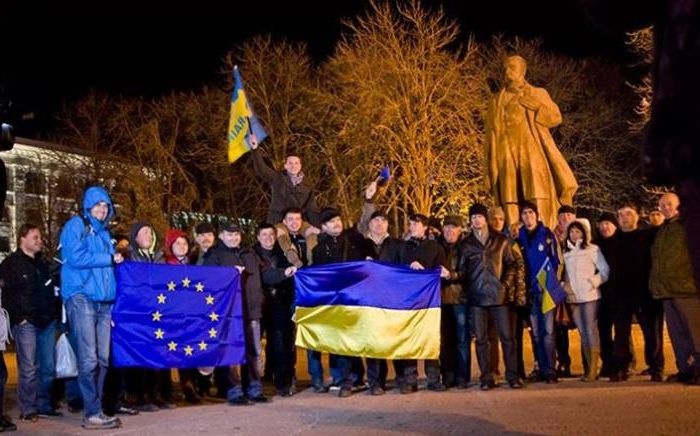 Луганский Евромайдан 2014 года