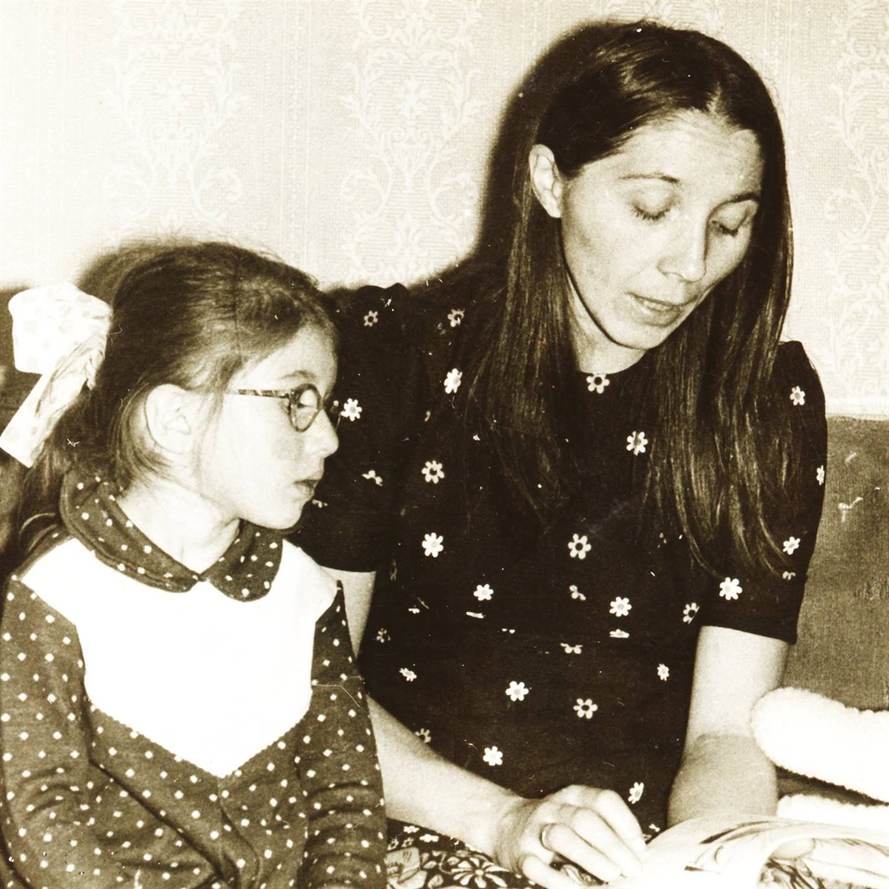 Алевтина з матір'ю. 1978 рік