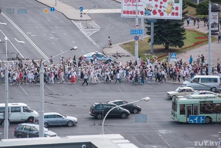 Протест у Мінську