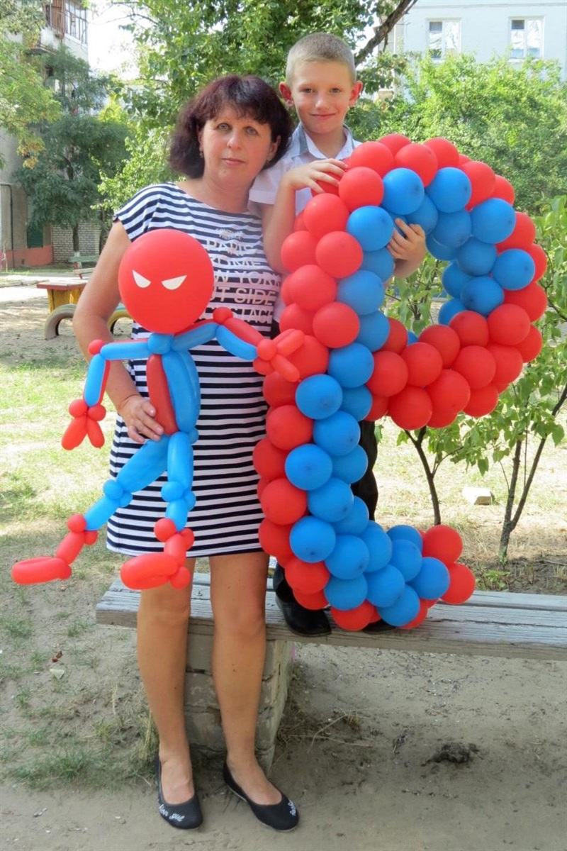 Елена Крикунова с сыном