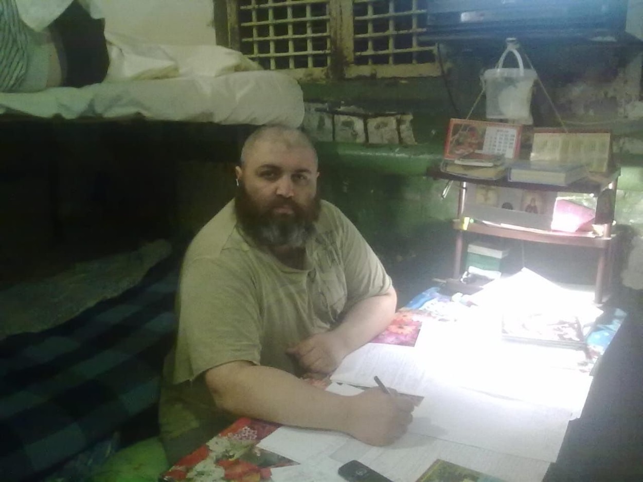 Андрій Шаманов у Донецькому СІЗО №5, 2014 рік