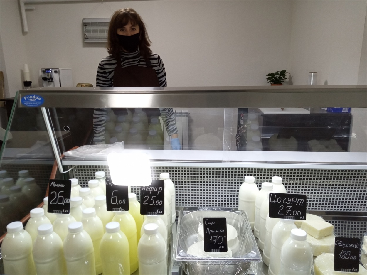 Продажа молочной продукции