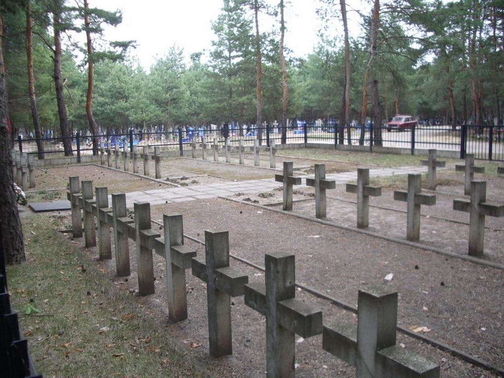 Польское кладбище в Чмировке Луганской области