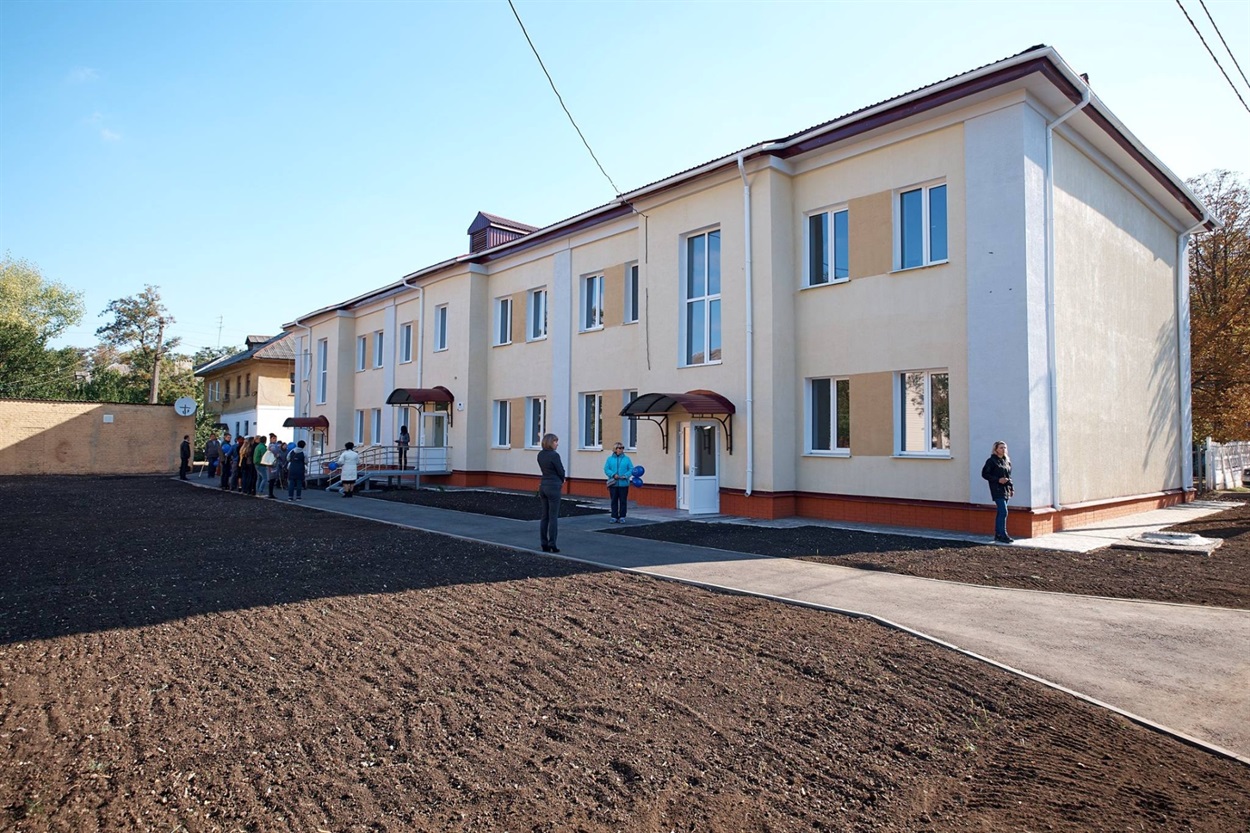Реконструированное общежитие в Краматорске