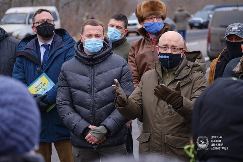 Алексей Резников на Донетчине