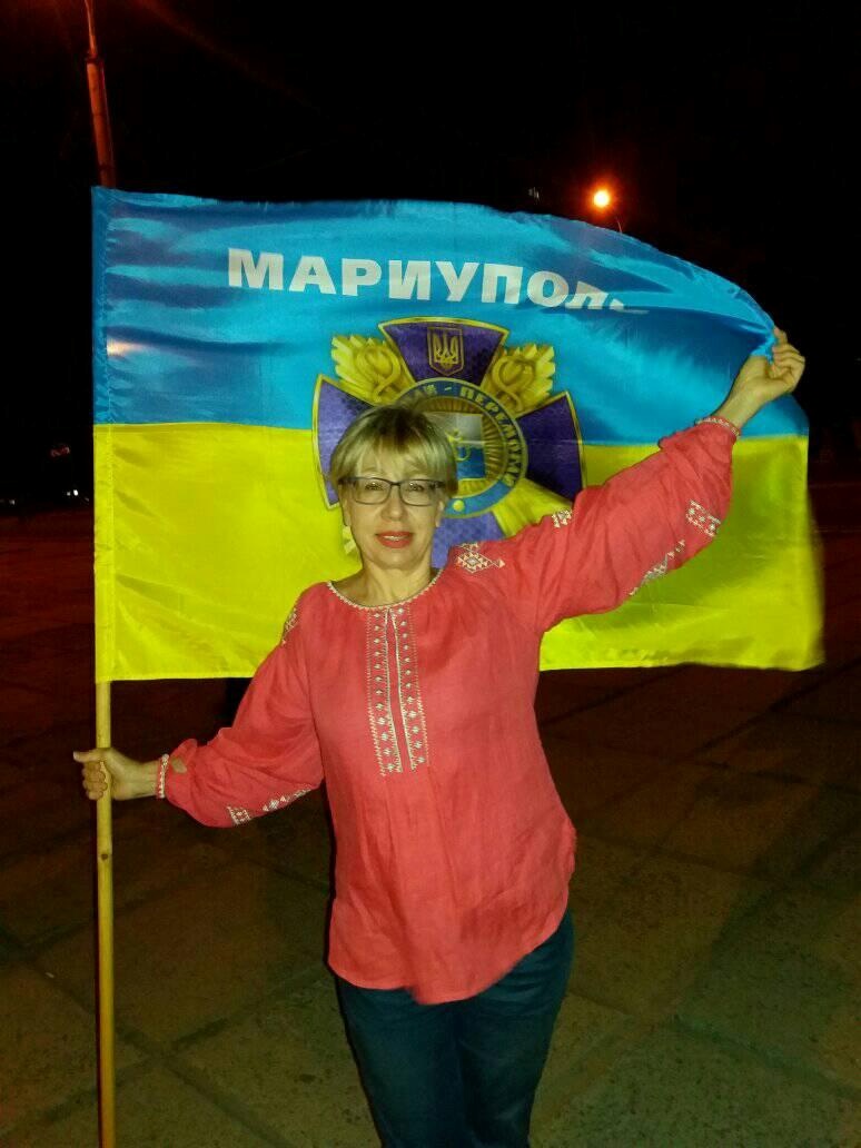 Волонтерка Ганна Котельнікова з Маріуполя 