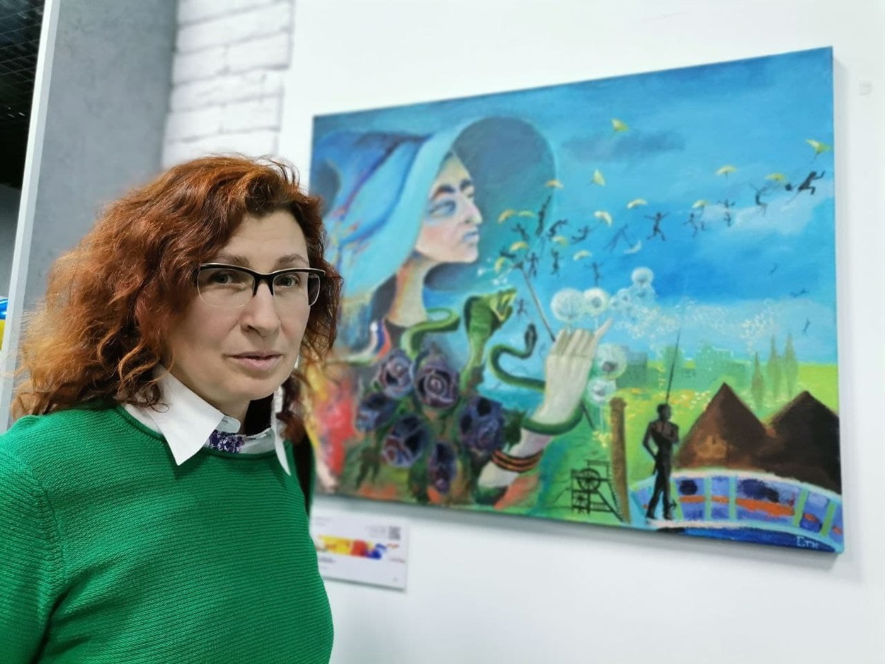 Картина Сергія Ткаченка "Кулі-баба"