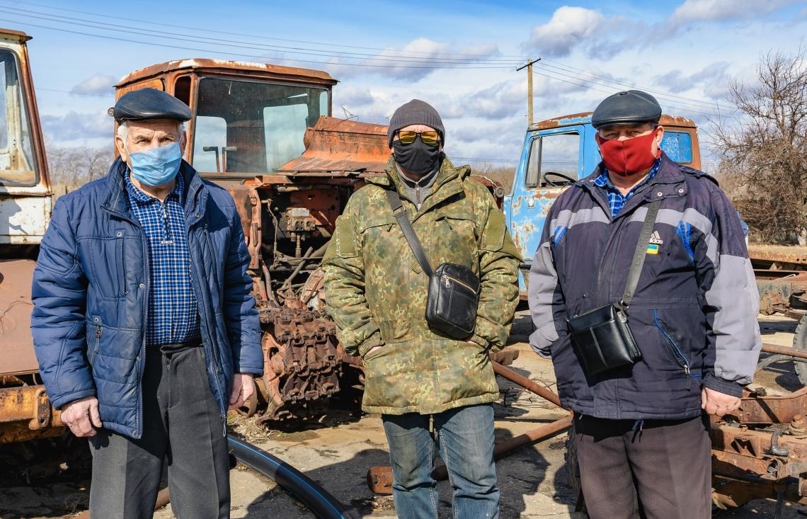 Ремонтная бригада КП "Компании "Вода Донбасса"